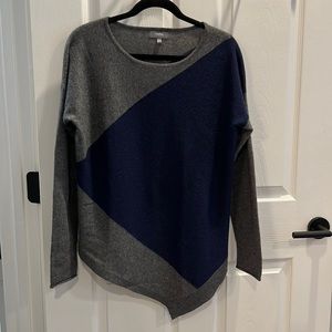 Neiman Marcus Cashmere Asymmetrical Sweater